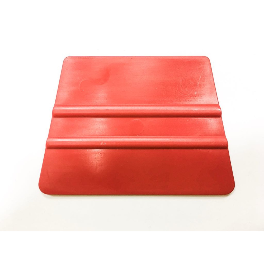 Trapezspatel aus Hartplastik rot / iDigit