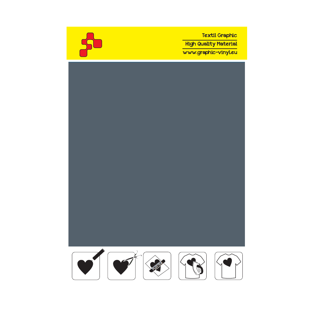 IDT714A Grey Fatty (Sheet) thermal transfer film / iDigit