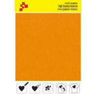 IDVCE03A Sunny Yellow (Sheet) suede thermal transfer film / iDigit