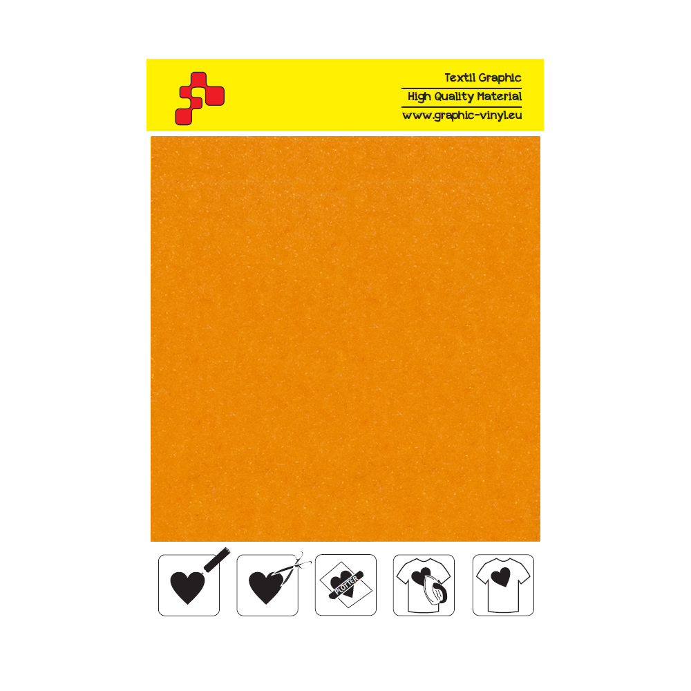 IDVCE03A Sunny Yellow (Sheet) suede thermal transfer film / iDigit