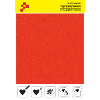 IDVCE12A Orange (Sheet) suede thermal transfer film / iDigit