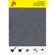 IDVCE11A Cool Grey (Sheet) suede thermal transfer film / iDigit