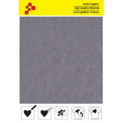 IDVCE19A Light Grey (Sheet) suede thermal transfer film / iDigit