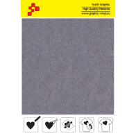 IDVCE19A Light Grey (Sheet) suede thermal transfer film / iDigit
