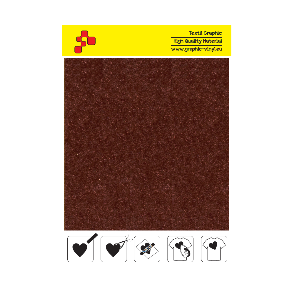 IDVCE22A Brown (Sheet) suede thermal transfer film / iDigit