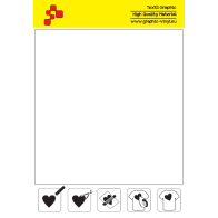 IDT700A White Fatty (Sheet) termal transfer film / iDigit