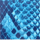 Fantasy Flex Blue snake 04 termal transfer film / SEF Textile
