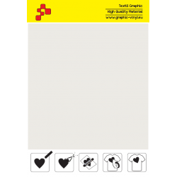 IDM700A Metallisches Weiß flex Bügelfolie / iDigit