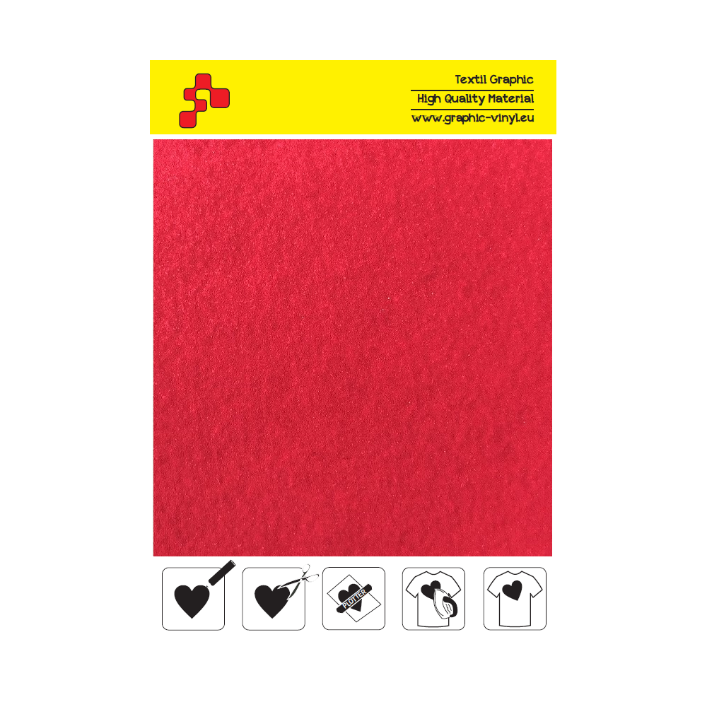 IDRCR3A Reflexcut Red 3 reflective termal transfer film / iDigit