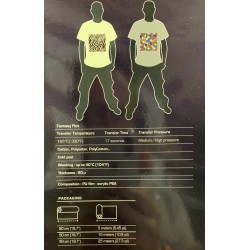 Fantasy Flex Maze 06 (Sheet) termal transfer film / iDigit