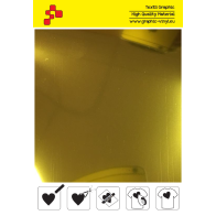 IDSGSOFTA Metallishe glanz Gold (Blatt) Flex Bügelfolie / iDigit