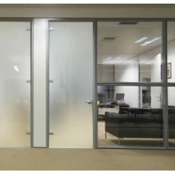 K5052SF/500 Silver frosty sandblasted polymeric film / Kemica