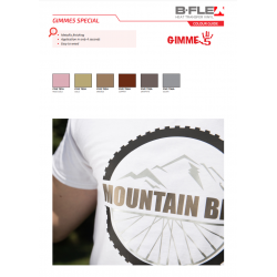 F714 Grey Gimme 5 Premium Flex heat transfer vinyl / B-flex